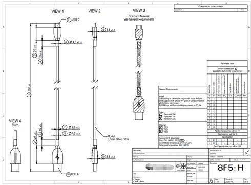 apple data cable design apple data cable design