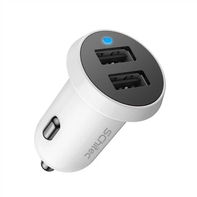 شاحن سيارة بمنفذ USB مزدوج
