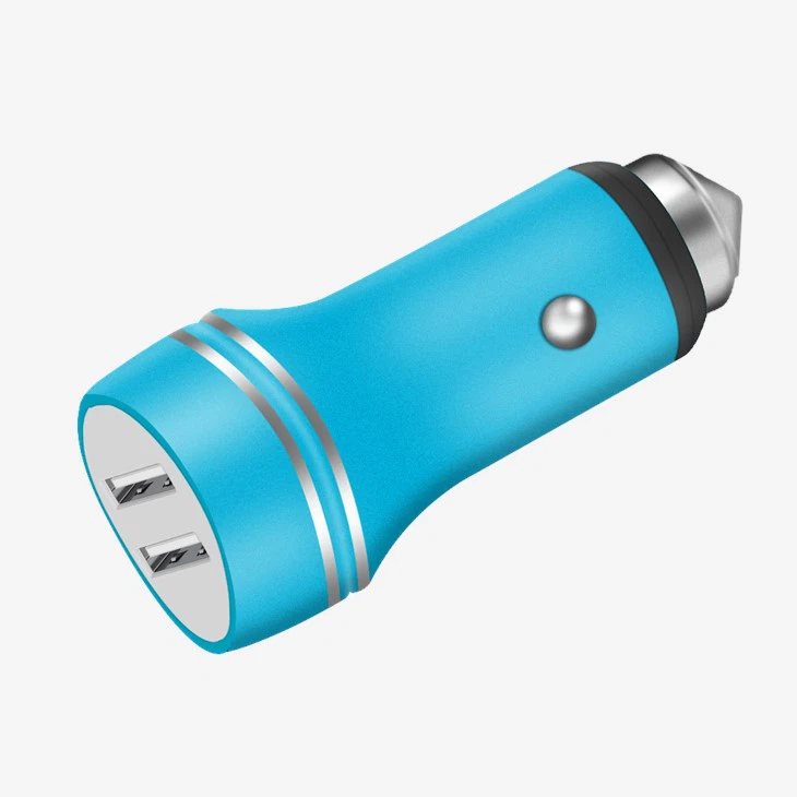 High Quality Electric Car Charger for Cell Phone With Dual 2 Ports 2.1A