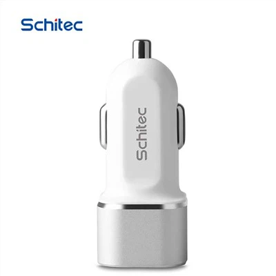 شاحن سيارة بمنفذ USB مزدوج